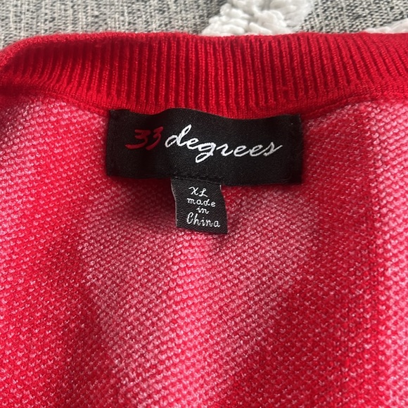 Red and Pink Heart Cardigan 💕❤️ - Picture 4 of 6